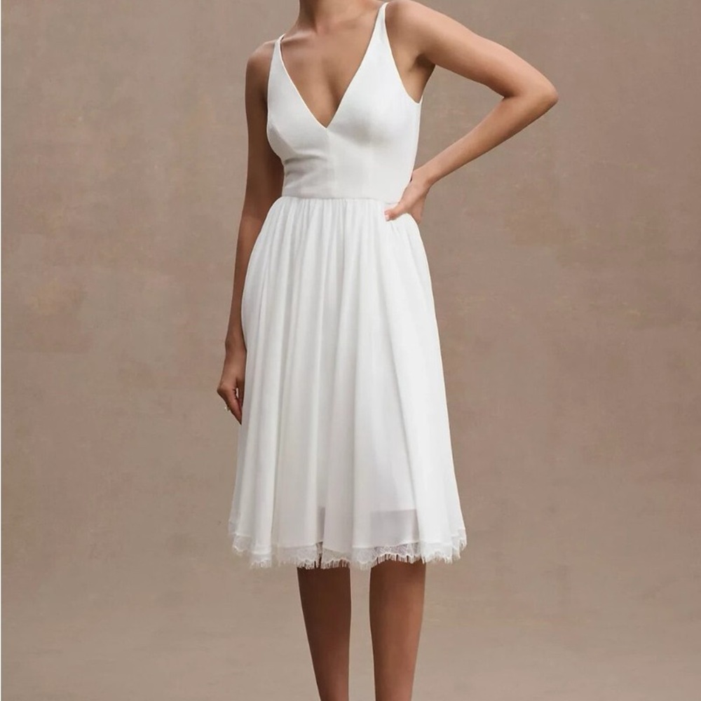 Dress the Population Alicia Chiffon A-Line Dress